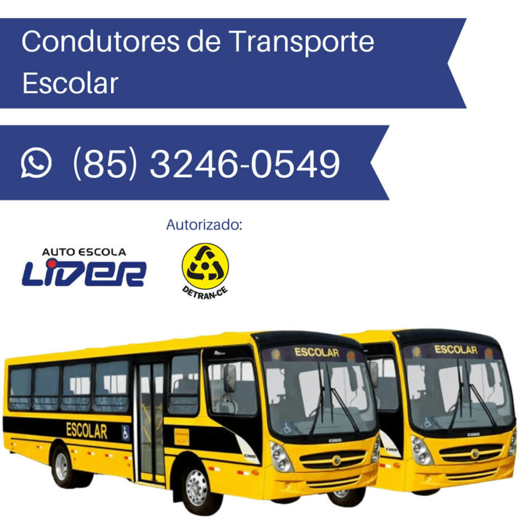 Formação Condutor Especializado em Transporte de Escolares