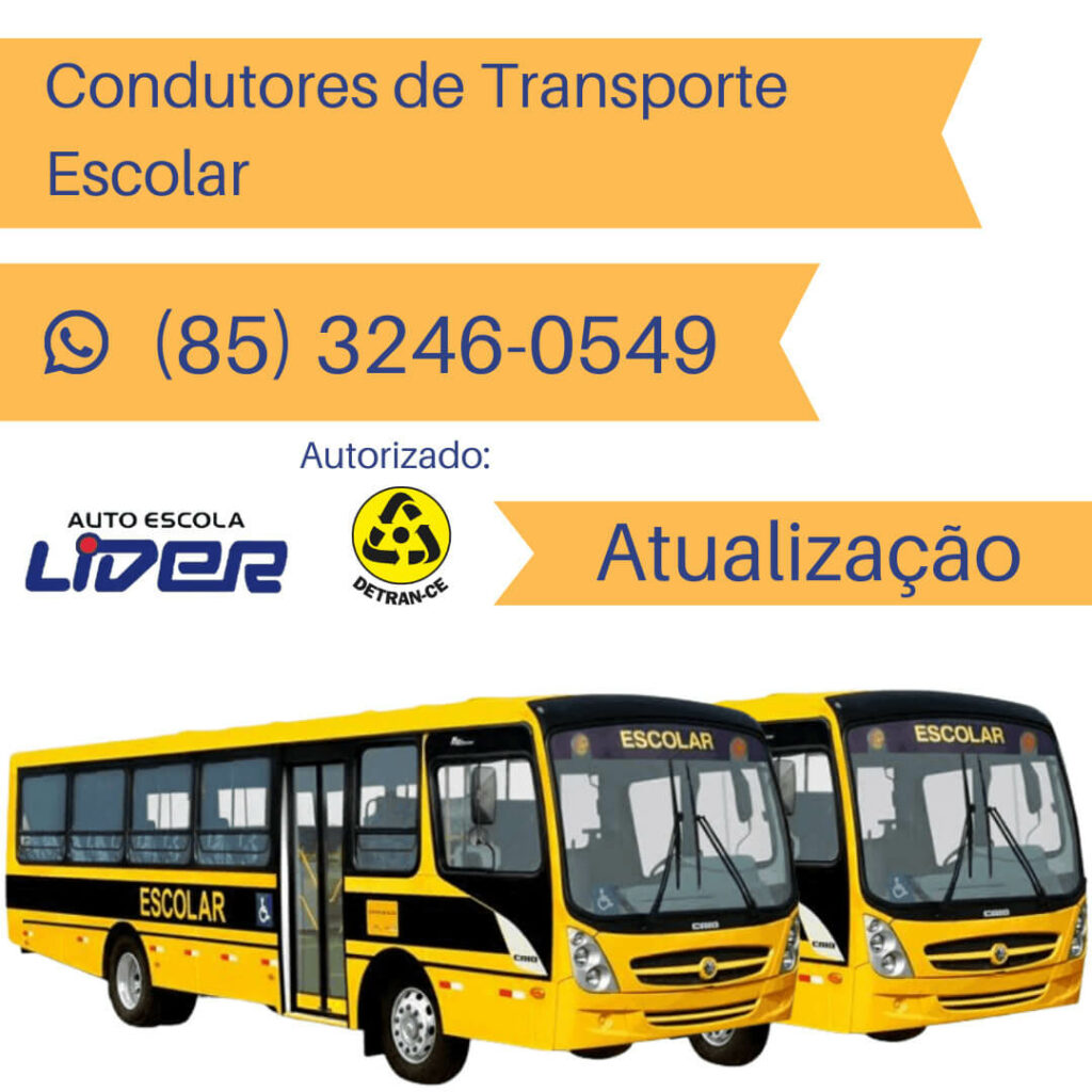 Atualização Condutor Especializado em Transporte de Escolares