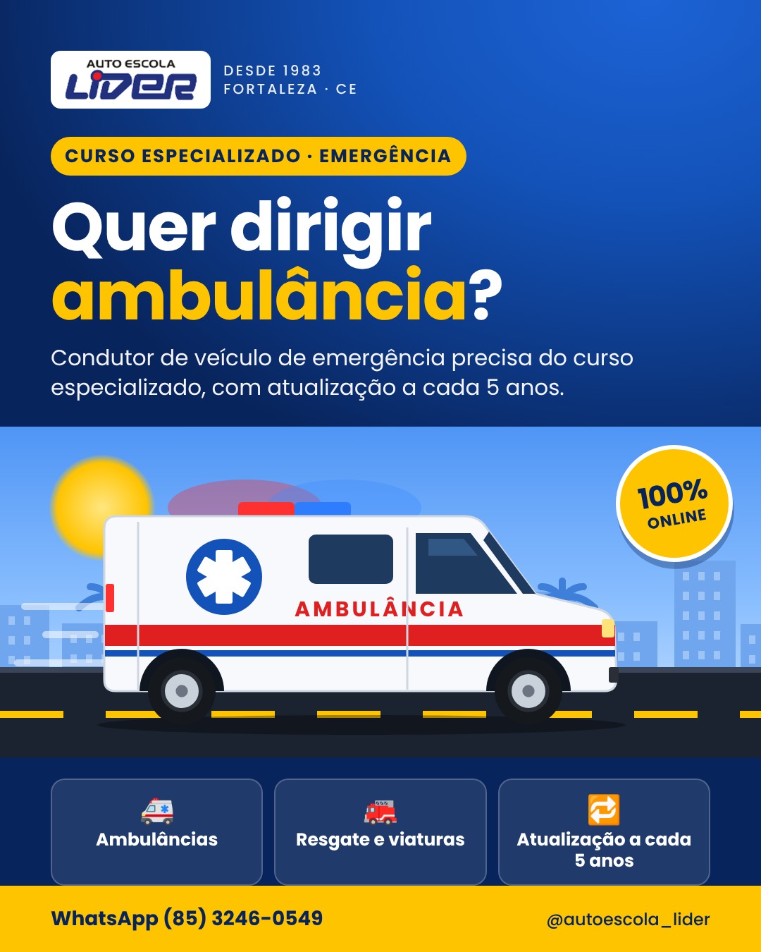 Curso de Veículo de Emergência