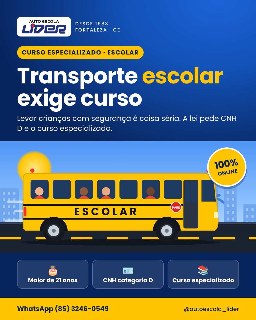 Curso de Transporte Escolar
