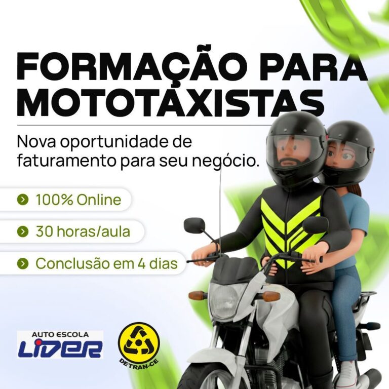 Curso de mototaxista